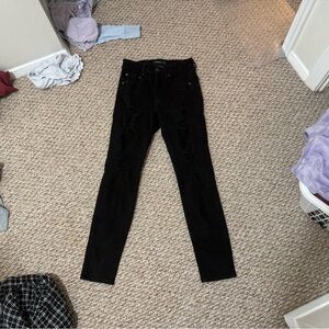 Aeropostale Black High Rise Jeans